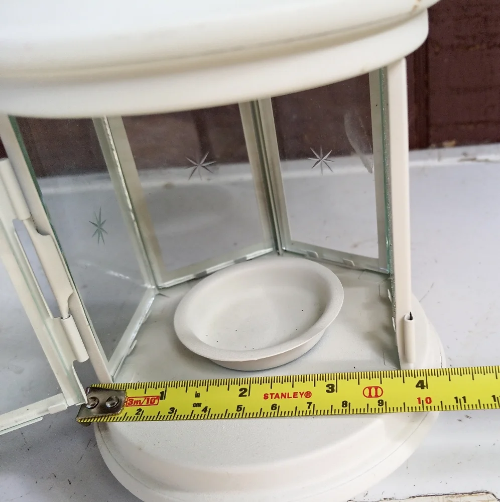 IKEA lantern white